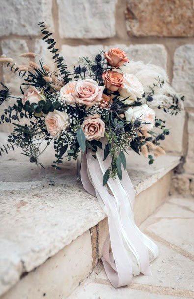 Charming Rose Wedding Bouquet