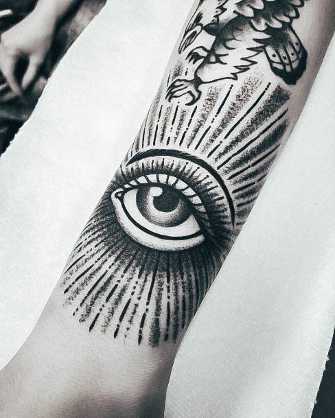 Charming Tattoos For Women All Seeing Eye