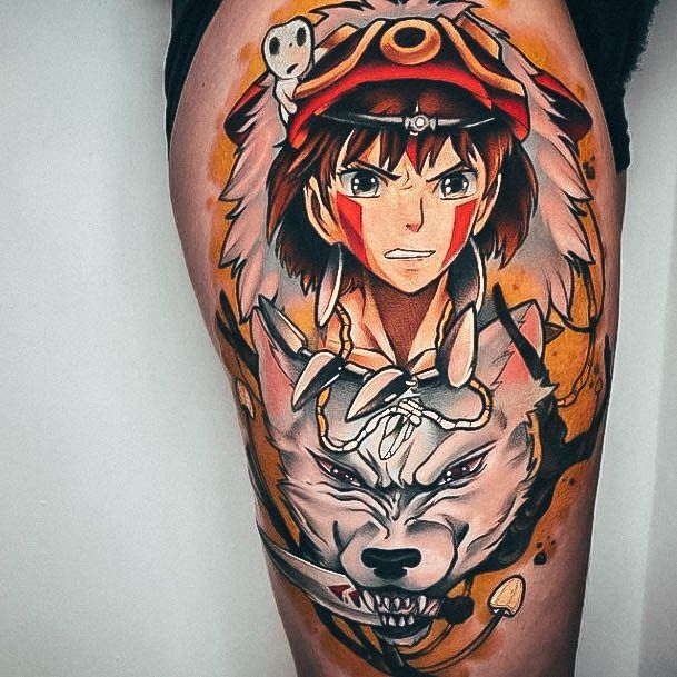 Charming Tattoos For Women Anime