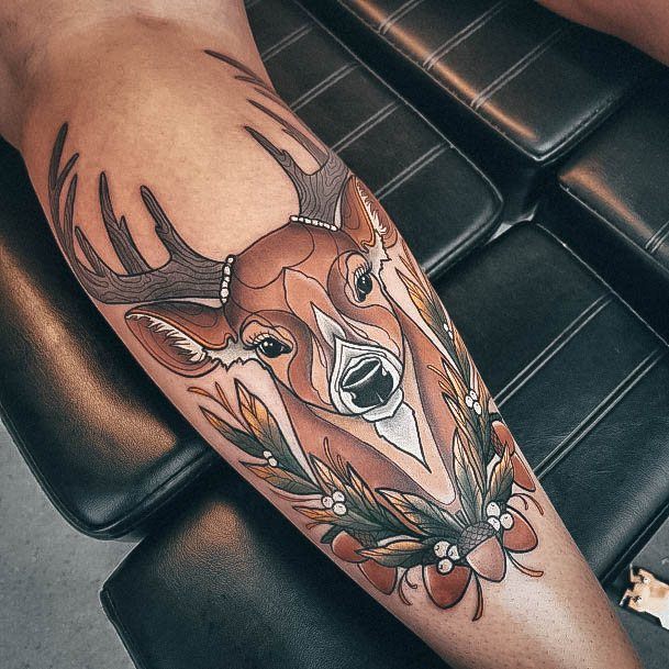 Charming Tattoos For Women Deer