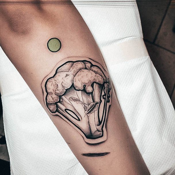 Charming Tattoos For Women Food