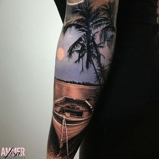 Charming Tattoos For Women Forearm Sleeve