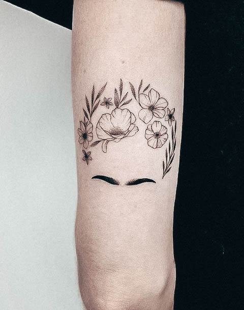 Charming Tattoos For Women Frida