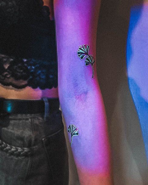 Charming Tattoos For Women Glow In The Dark Arm