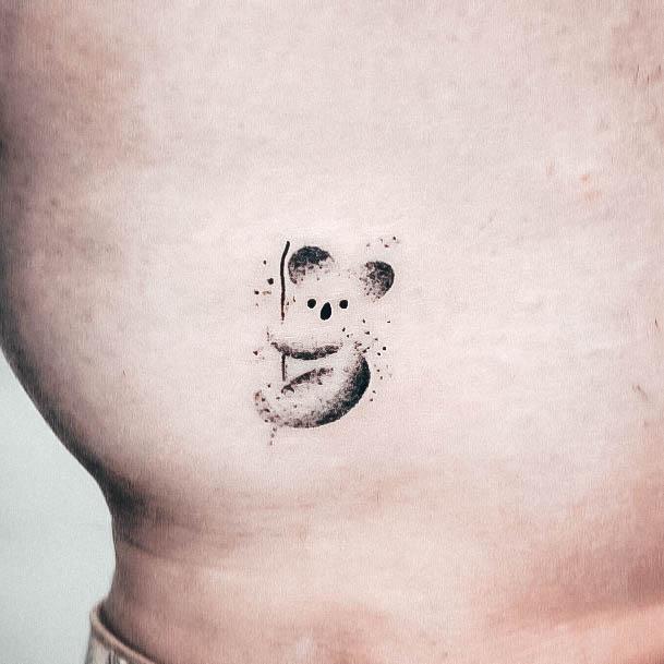 Charming Tattoos For Women Koala