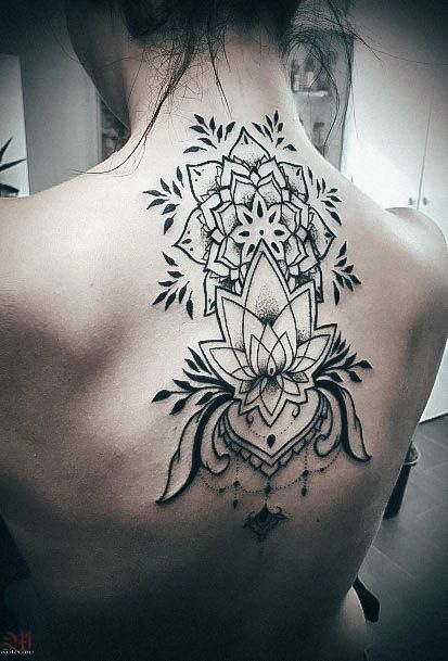 Charming Tattoos For Women Mandala