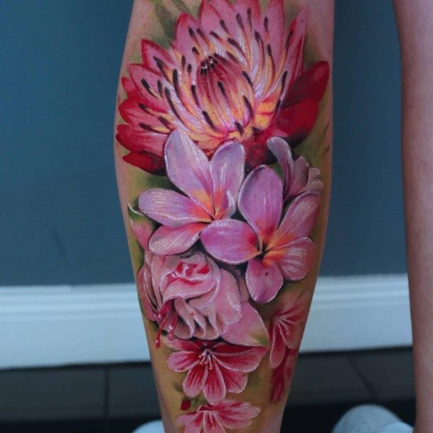 Charming Tattoos For Women Orchid