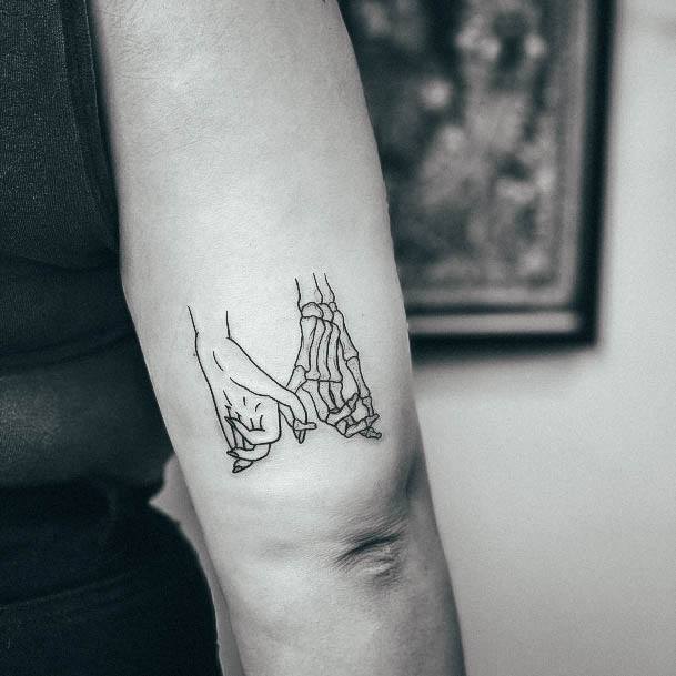 Charming Tattoos For Women Pinky Promise