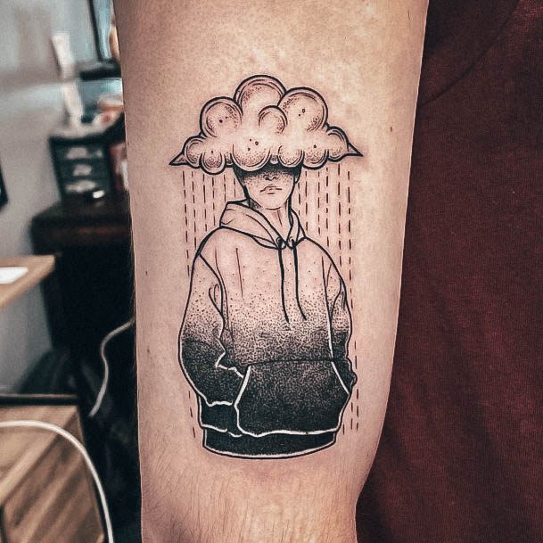 Charming Tattoos For Women Rain