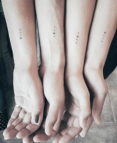 Charming Tattoos For Women Sibling