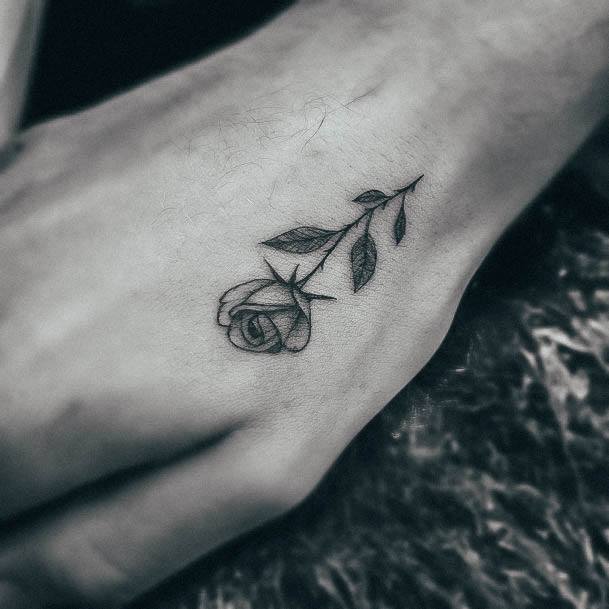 Charming Tattoos For Women Small Rose