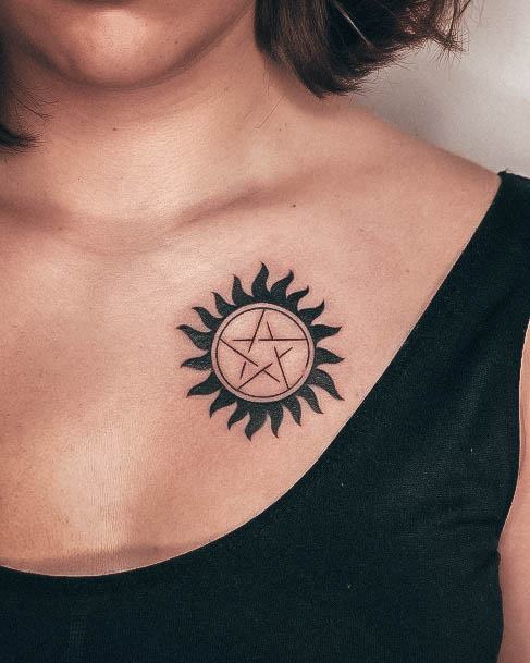 Charming Tattoos For Women Supernatural