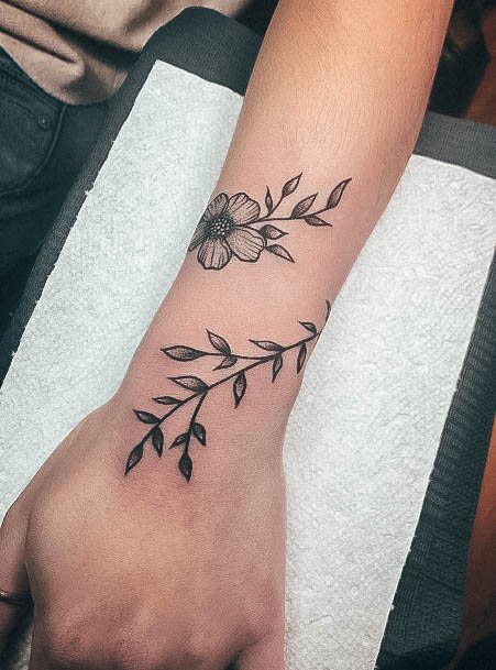 Charming Tattoos For Women Vine