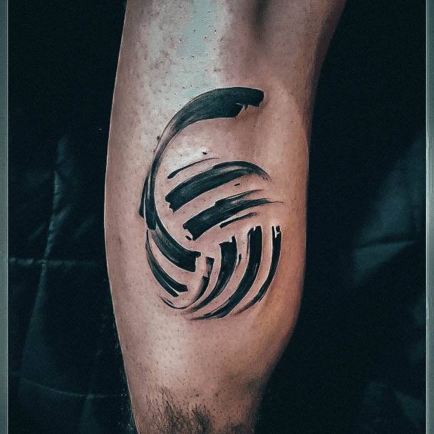 Charming Tattoos For Women Volleyball