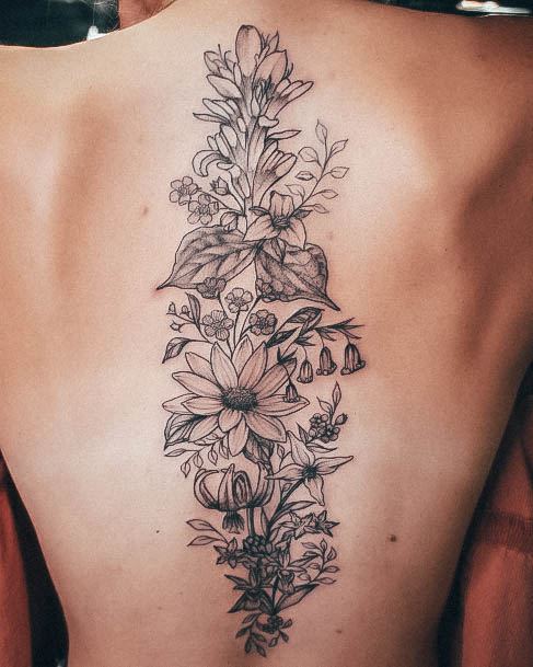 Charming Tattoos For Women Wildflower