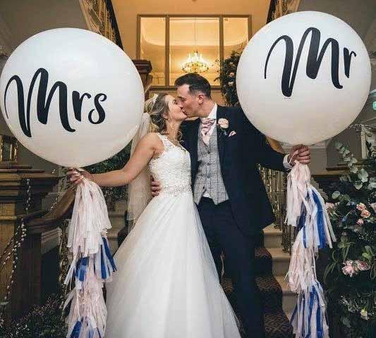 Cheap Wedding Decor White Balloons