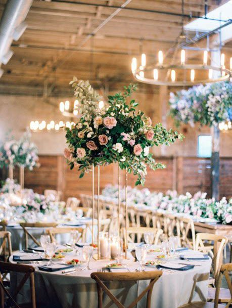 Cheerful August Wedding Flowers