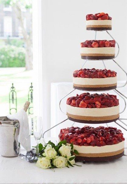 Cheesecake Wedding Cake Ideas
