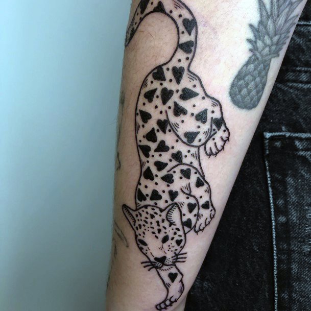 Cheetah Tattoo Feminine Designs