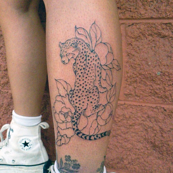 Cheetah Womens Feminine Cheetah Tattoos