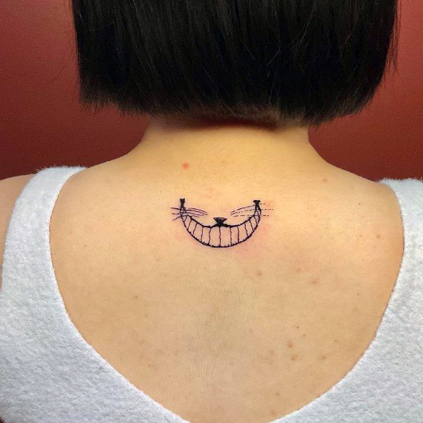 Cheshire Cat Tattoo Feminine Designs