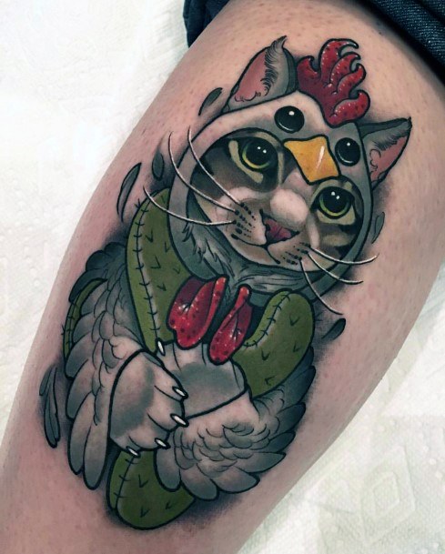 Chicken Tattoo Design Ideas For Girls