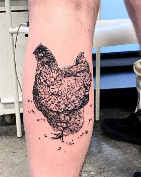 Chicken Womens Tattoo Designs