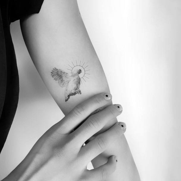 Chickenic Womens Chicken Tattoo Designs