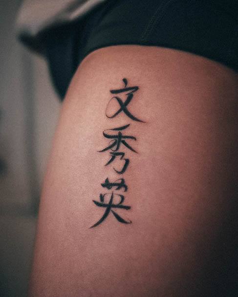 Chinese Tattoos For Girls