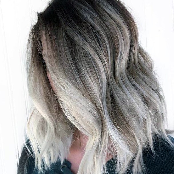 Chmushrooming Hairstyless For Women Blonde Ombre