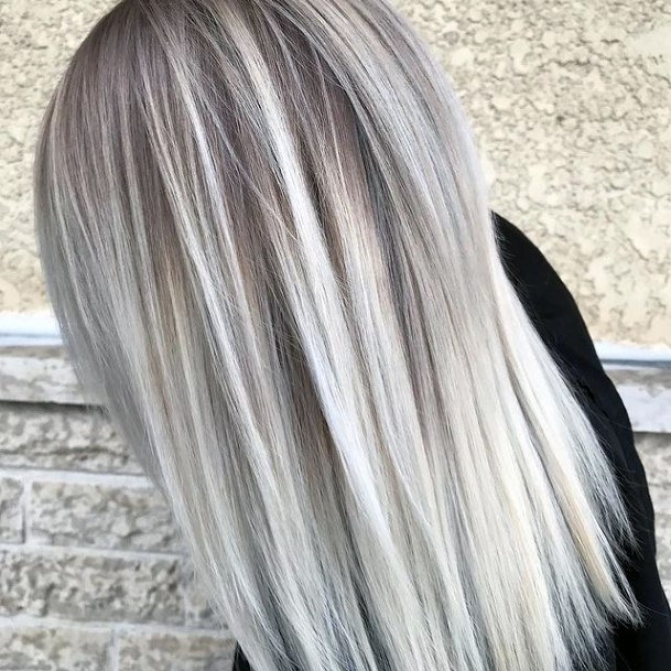 Top 100 Best Grey Ombre Hairstyles For Women - Classic Hair Ideas