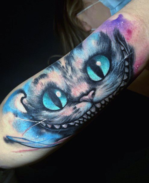 Chmushrooming Tattoos For Women Cheshire Cat