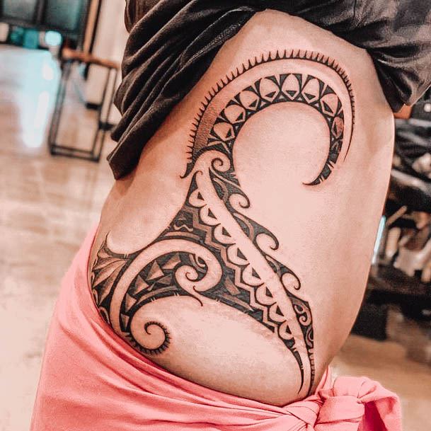 Chmushrooming Tattoos For Women Polynesian