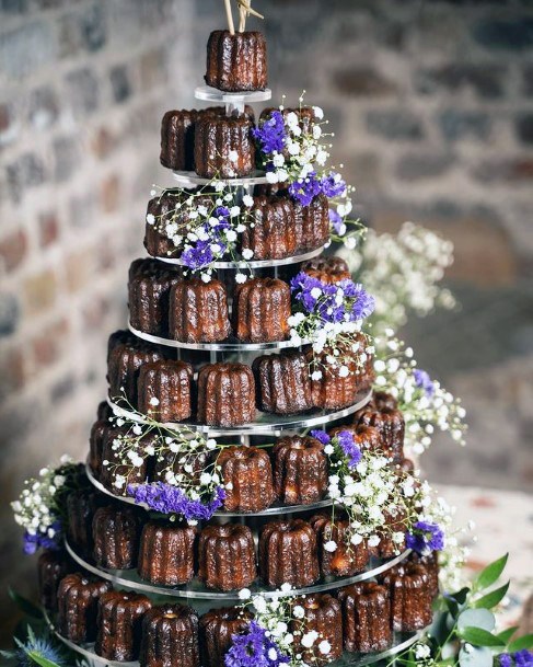 Chocolate Bars Unique Wedding Cake