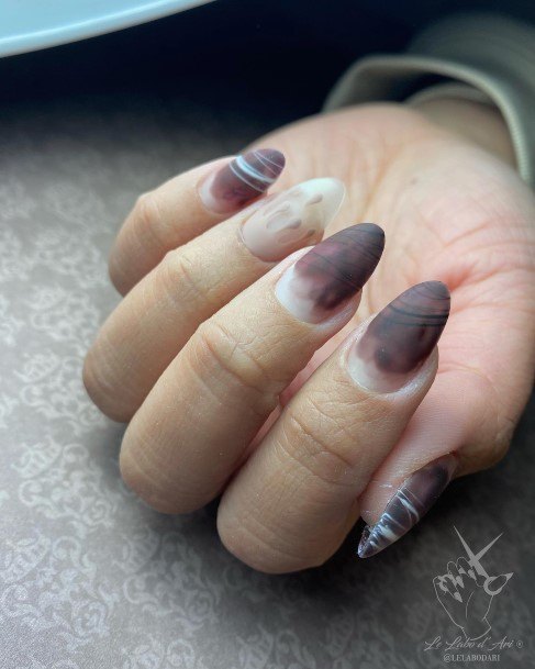 Chocolate Nail Design Inspiration For Women