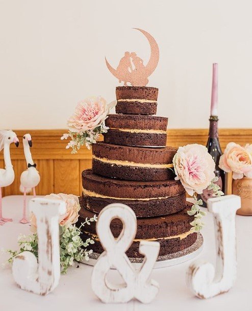 Chocolate Treat Wedding Cake