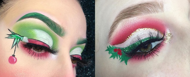 Top 50 Best Christmas Eyeshadow Ideas For Women – Magical Winter Makeup