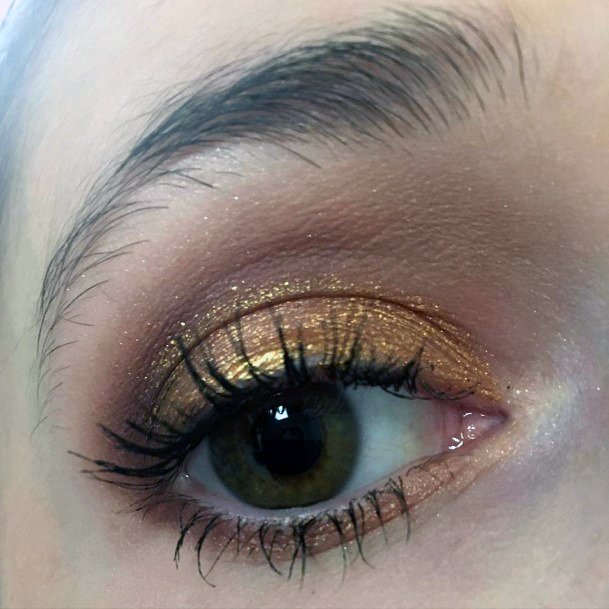 Christmas Golden Eyeshadow Women