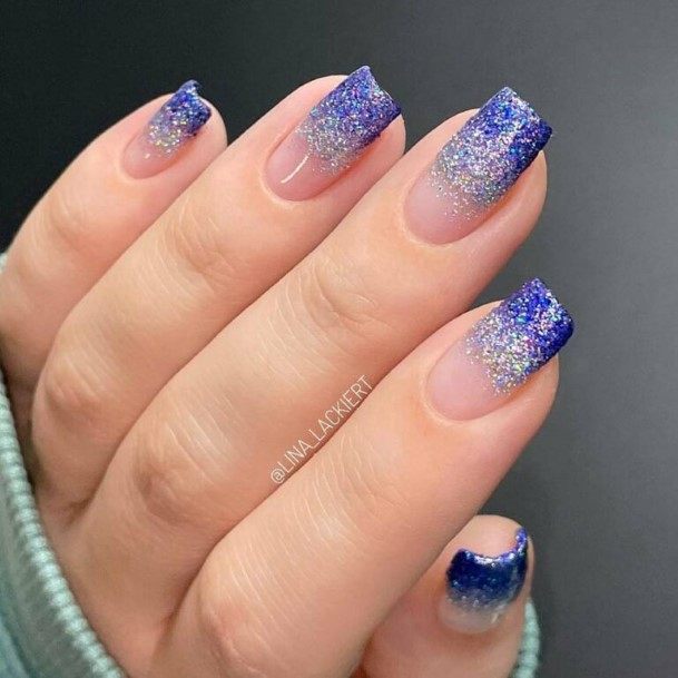 Christmas Ombre Girls Nail Ideas