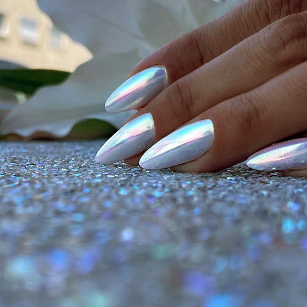 Chrome Nail Feminine Designs