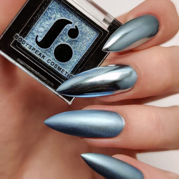 Chrome Nail For Ladies