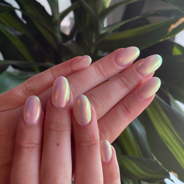 Chrome Womens Nail Ideas