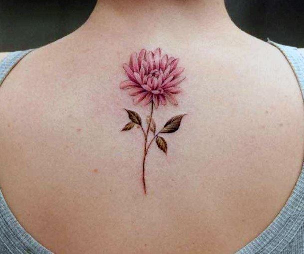 Chrysanthemum Tattoo Design Inspiration For Women