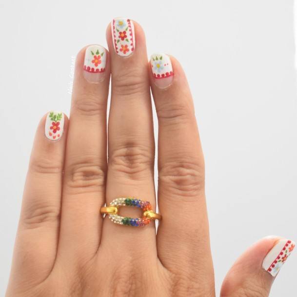 Cinco De Mayo Finernail Design Ideas For Girls