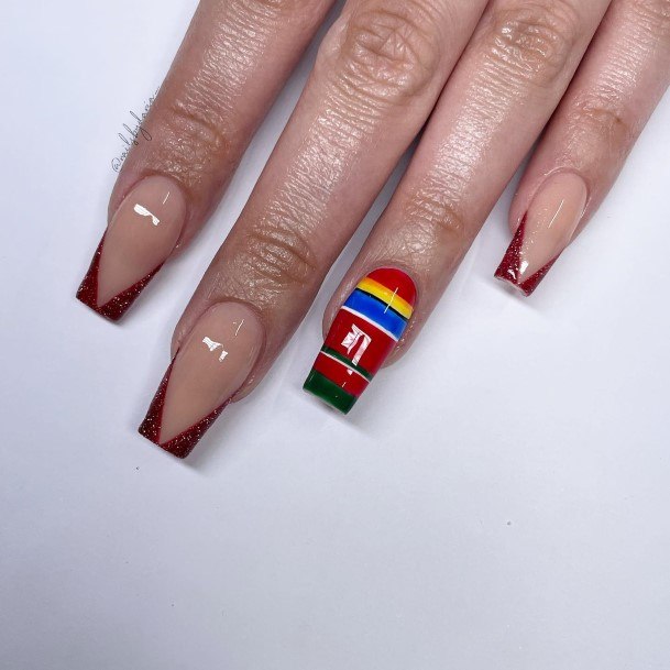 Cinco De Mayo Girls Nail Ideas