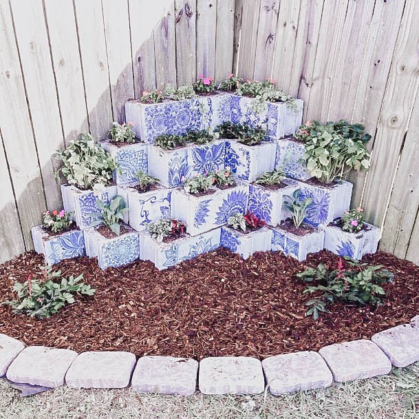 Cinderblock Bed Garden Raised Ideas