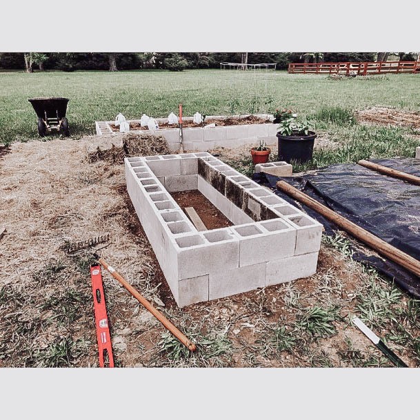 Cinderblock Ideas For Raised Garden Beds