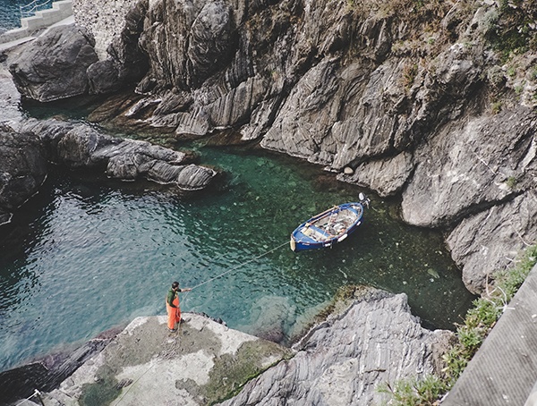 Cinque Terre Fishing Boat