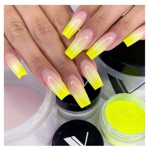 Citrine Yellow Nails Women