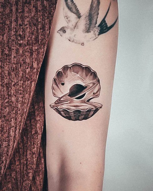 Clam Womens Tattoos Ideas